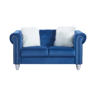 mobiliario-contract-sofa chester style 2 plazas tapizado velvet azul 67 2